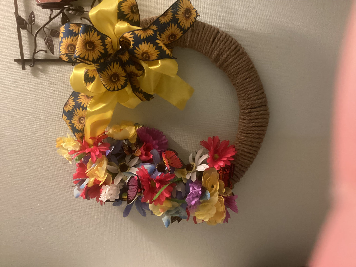 Grapevine Easter wreath