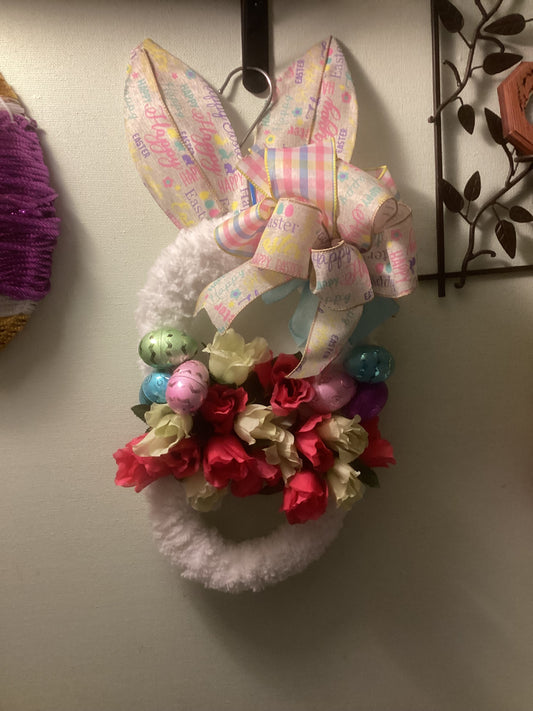 Bunny Easter wreath